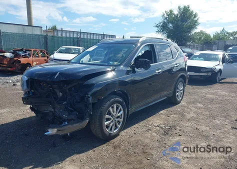 2018 Nissan Rogue Sv из США, поврежденный, VIN 5N1AT2MT0JC767323